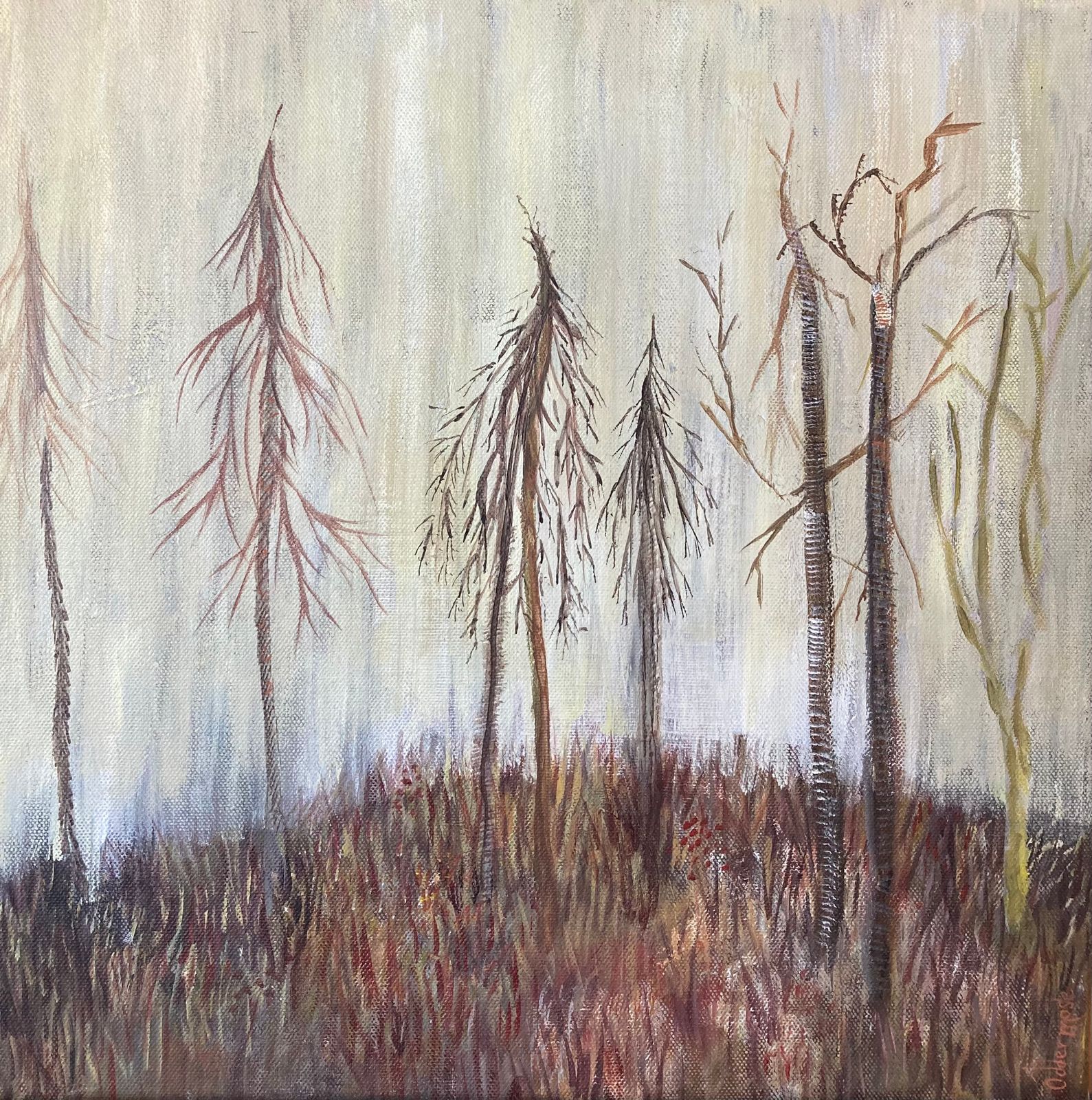 Forvitring, motiv: natur