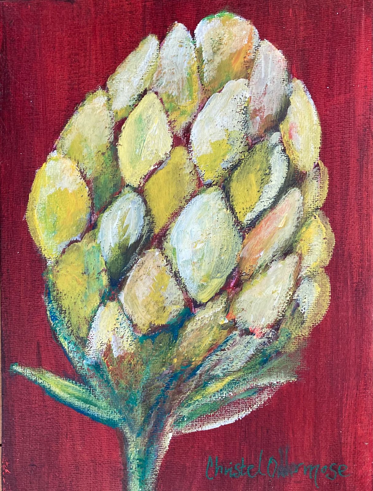 Kompliceret enkelthed, motiv: blomster