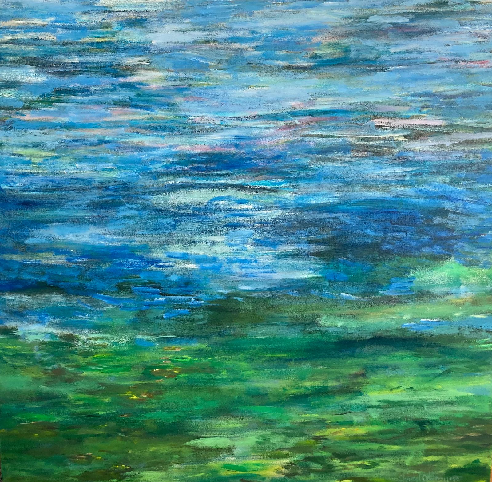 Stille landskab, motiv: natur